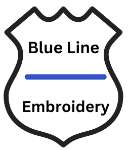 Blue Line Embroidery logo
