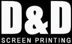 D & D Screenprinting logo