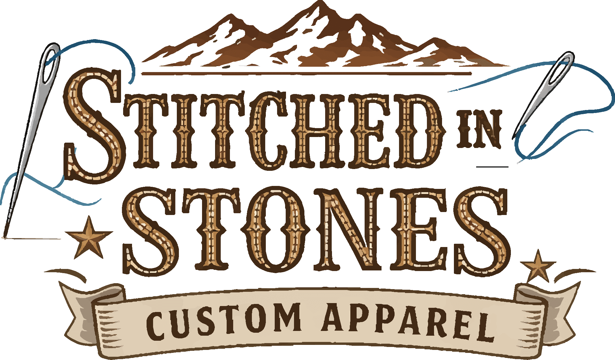 Stitched In Stones Embroidery logo