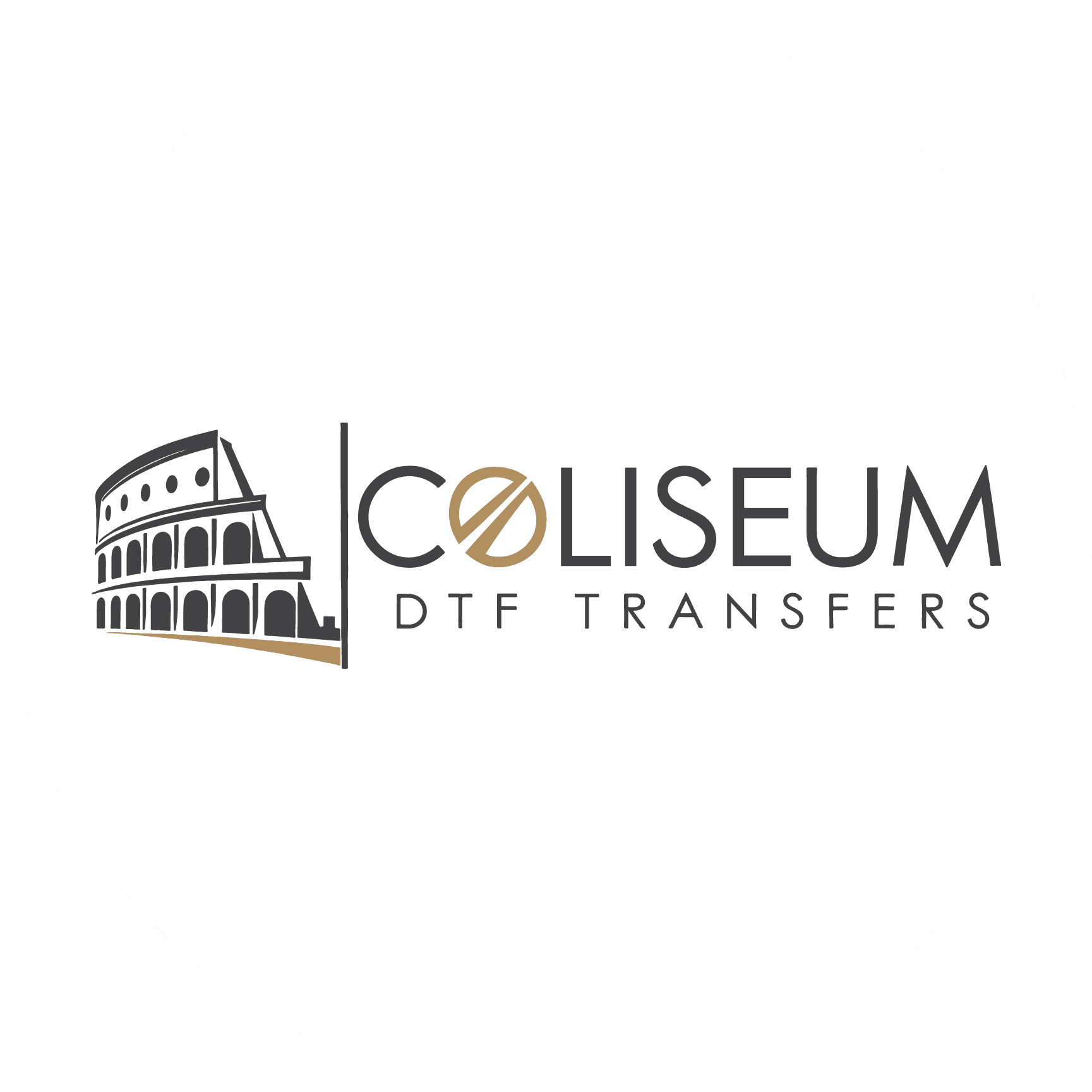 Coliseum DTF Transfers logo