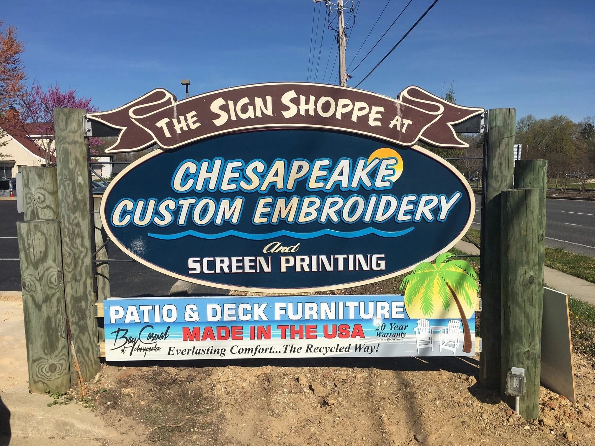 Chesapeake Custom Embroidery logo